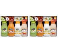 Cottage Kit Voyage - Gel Douche Gommage + gel Douche Lait + Lait Corps Hydratant + Shampoing Doux - 97% d'ingrédients d'origine naturelle - 4 * 50ml (Lot de 2)