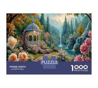 Cottage Rustique 1000 Pièces PuzzlePièces Pont de Paris pour Adultes Moderne Jeu Premium avec Défis Paysagedes QuatreSaisons 38x26cm/1000pcs
