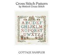 COTTAGE SAMPLER Cross Stitch Pattern: A beautiful cross stitch pattern for your next project!