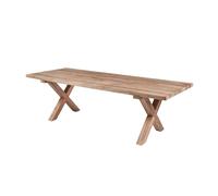 COTTAGE - Table de repas In and Out en Teck L300 Marron