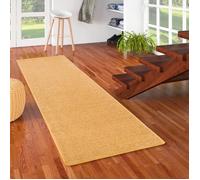 Cottage - Tapis long couloir - Tapis à poils longs - Curry - 100x300 cm