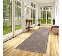 Cottage - Tapis long couloir - Tapis à poils longs - Taupe - 9 Tailles