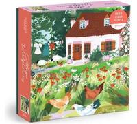 Cottage Wildflowers Puzzle de 1000 pièces dans une boîte carrée
