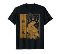 Cottagecore Aesthetic Grenouille Champignon Moon Soft Grunge T-Shirt