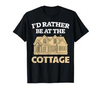 Cottagecore Aesthetic I'd Rather Be at The Cottage T-Shirt