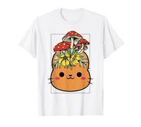 Cottagecore Aesthetic Kawaii Chat Champignon Cute T-Shirt