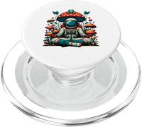 Cottagecore Astronaute Grenouille Champignon Espace Esthétique Vintage PopSockets PopGrip pour MagSafe