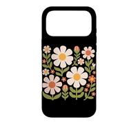 Cottagecore Boho Flowers Botanical Nature Graphique de Fleurs Sauvages Coque pour iPhone 17 Pro Max