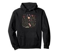 Cottagecore Butterfly Fleur Sauvage Prairie Pastoral Vintage Sweat à Capuche