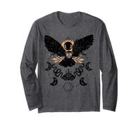 Cottagecore - Chouette des Bois - Lune - Serpent - Papillon de Nuit Manche Longue