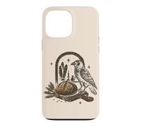Cottagecore Cuisine Gothique Pain Corbeau Coque pour iPhone 13 Pro Max