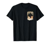 Cottagecore Esthétique Hérisson Écureuil Fleurs T-Shirt
