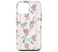 Cottagecore Floral Charm Romantic Pink Roses Coque pour iPhone 12 Mini