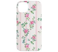 Cottagecore Floral Charm Romantic Pink Roses Coque pour iPhone 14 Plus