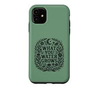 Cottagecore Folk Art Floral Garden Grow Design inspirant Coque pour iPhone 11