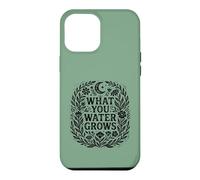 Cottagecore Folk Art Floral Garden Grow Design inspirant Coque pour iPhone 12 Pro Max