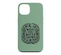 Cottagecore Folk Art Floral Garden Grow Design inspirant Coque pour iPhone 13