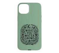 Cottagecore Folk Art Floral Garden Grow Design inspirant Coque pour iPhone 15 Plus