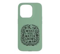 Cottagecore Folk Art Floral Garden Grow Design inspirant Coque pour iPhone 15 Pro