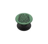 Cottagecore Folk Art Floral Garden Grow Design inspirant PopSockets PopGrip Adhésif