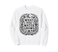 Cottagecore Folk Art Floral Garden Grow Design inspirant Sweatshirt