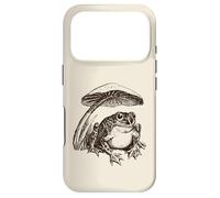 Cottagecore Frog and Mushroom Vintage Aesthetics Coque pour iPhone 17 Pro