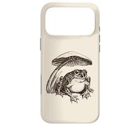 Cottagecore Frog and Mushroom Vintage Aesthetics Coque pour iPhone 17 Pro Max