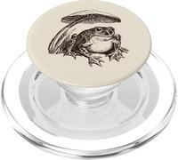 Cottagecore Frog and Mushroom Vintage Aesthetics PopSockets PopGrip pour MagSafe