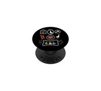 Cottagecore Goose Gardening Jardinier Floral Garden Summer PopSockets PopGrip Adhésif