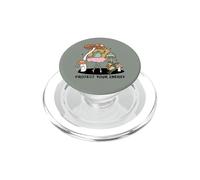 Cottagecore Grenouille Champignon Danse Nature Scène PopSockets PopGrip pour MagSafe
