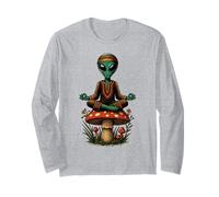 Cottagecore Hippie Alien Méditation Zen Psychédélique Manche Longue