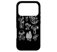 Cottagecore Mushroom - Vintage Illustration Aesthetics Coque pour iPhone 17 Pro