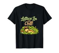 Cottagecore Slug Life Laitue in and Chill T-Shirt
