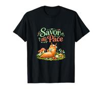 Cottagecore Slug Life Savor The Pace Nature Citation T-Shirt