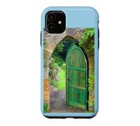 Cottagecore Stone Arche imprimée Décoration de Chalet Fantaisie Coque pour iPhone 11