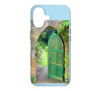 Cottagecore Stone Arche imprimée Décoration de Chalet Fantaisie Coque pour iPhone 17