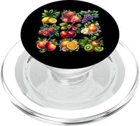 Cottagecore Summer Fruits Aquarelle Pêche Cerises Baies PopSockets PopGrip pour MagSafe