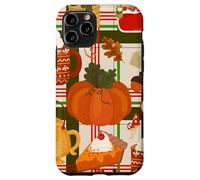 cottagecore Thanksgiving Cosy Hygge Champignon thé Citrouille Coque pour iPhone 11 Pro