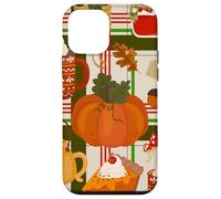cottagecore Thanksgiving Cosy Hygge Champignon thé Citrouille Coque pour iPhone 12 Mini