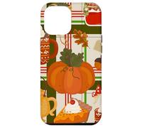 cottagecore Thanksgiving Cosy Hygge Champignon thé Citrouille Coque pour iPhone 12 Pro Max