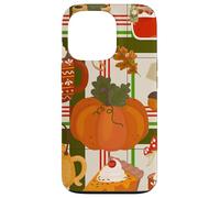 cottagecore Thanksgiving Cosy Hygge Champignon thé Citrouille Coque pour iPhone 13 Pro