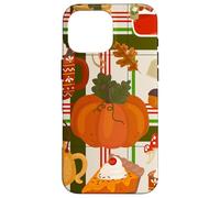 cottagecore Thanksgiving Cosy Hygge Champignon thé Citrouille Coque pour iPhone 16 Pro Max