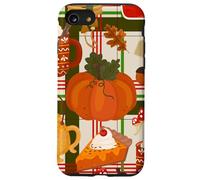 cottagecore Thanksgiving Cosy Hygge Champignon thé Citrouille Coque pour iPhone SE (2020) / 7/8