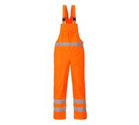 Cotte à bretelles Haute Visibilité Portwest HiVis non doublée Orange Fluo L