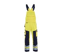 Cotte à bretelles multinormes Jaune-Fluo/Marine 26081514 - Taille au choix