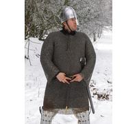 Cotte de Mailles Hauberk, Butée , Id 8 MM, Bruni