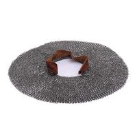 Cotte de mailles médiévale | Casque, cou et épaules | Armure historique portable