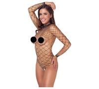 Cottelli - Body ouvert strass noir (S-L)