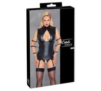 Cottelli BONDAGE chemise à bretelles-26329001061 Noir 2XL