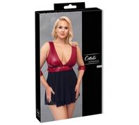 Cottelli Bondage Plus Size - babydoll rouge